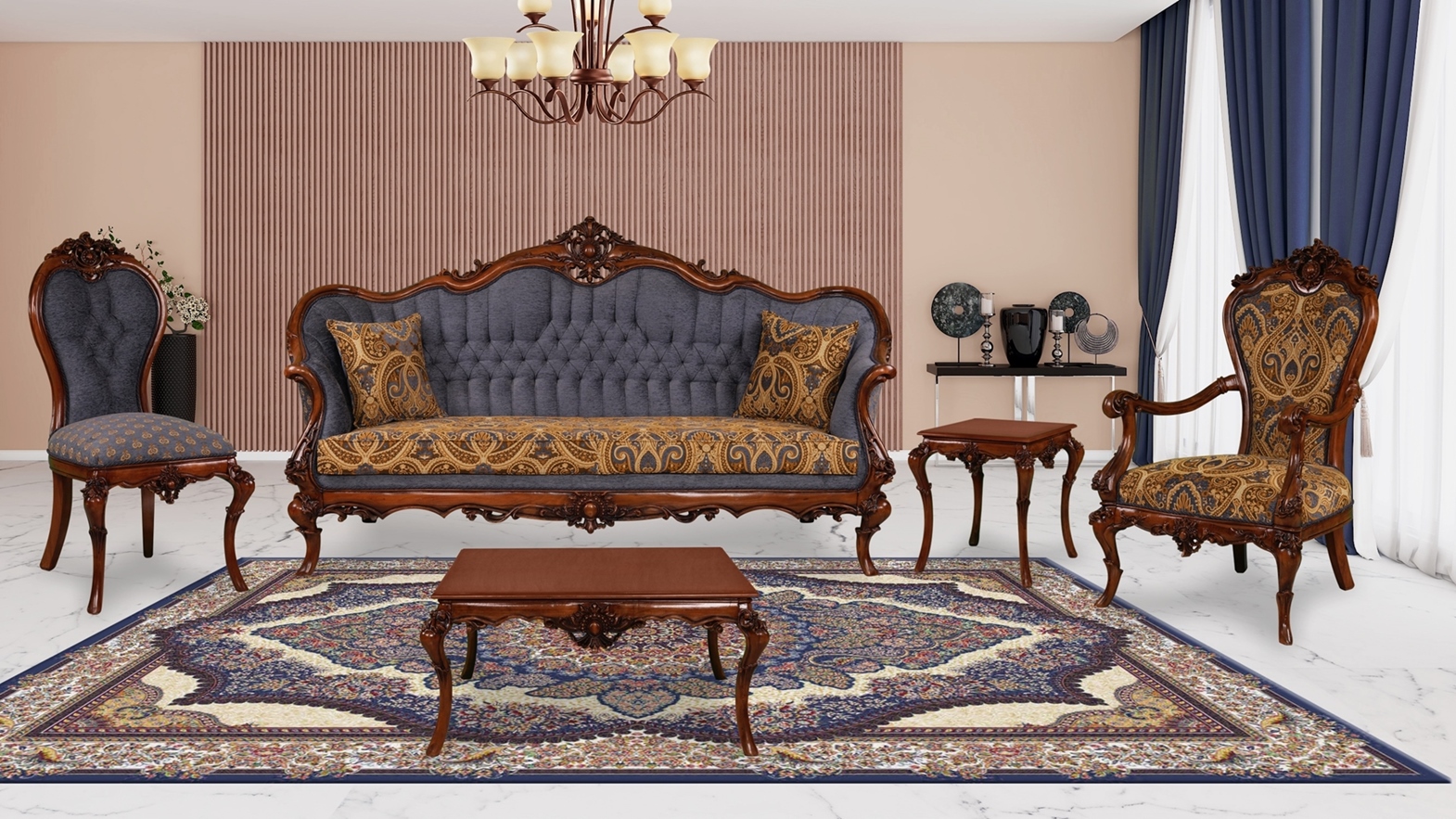 مبل کلاسیک نگین